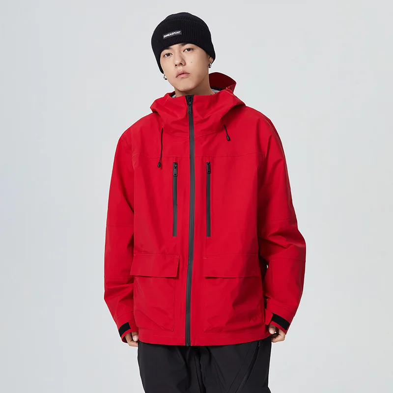 Searipe 2025 New Winter Man's and Dámska lyžiarska kabát teplý vetruvôt vodotesnej snehovej mikiny lyžiarska bunda vonkajšie snowboardové oblečenie
