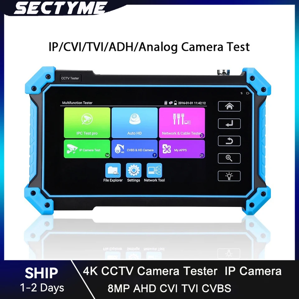 Sectyme 4K CCTV Camera Tester