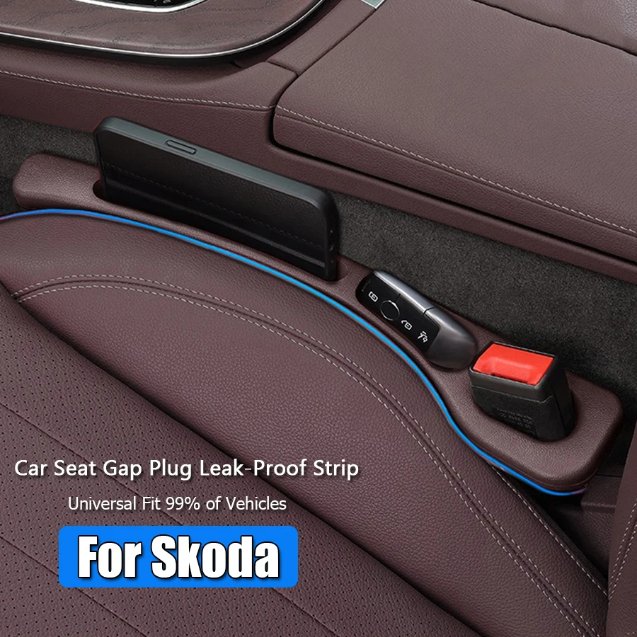 Sedadlá, ktoré sú odolné v oblasti úniku medzery, výplň na úložné úložisko pre skod Octavia Fabia Karoq Kamiq Roomster Automotive diely