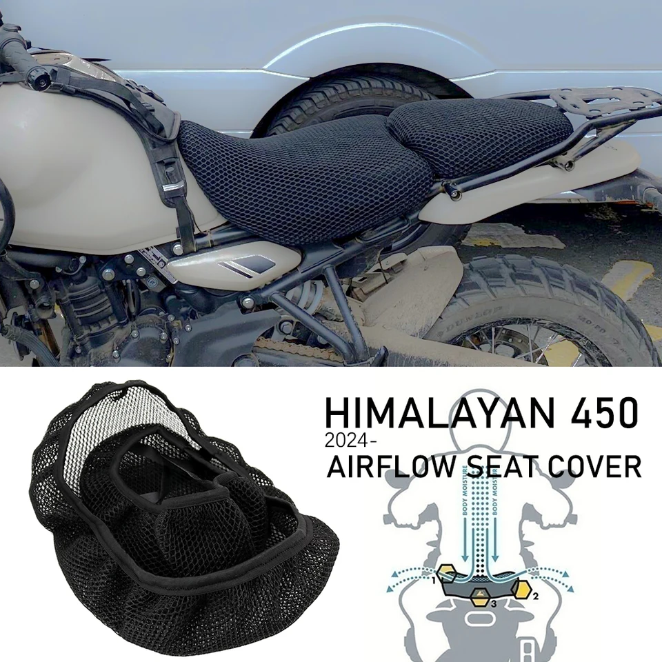 Sedadlá motocyklov pre Royal Enfield Himalayan 450 2024-