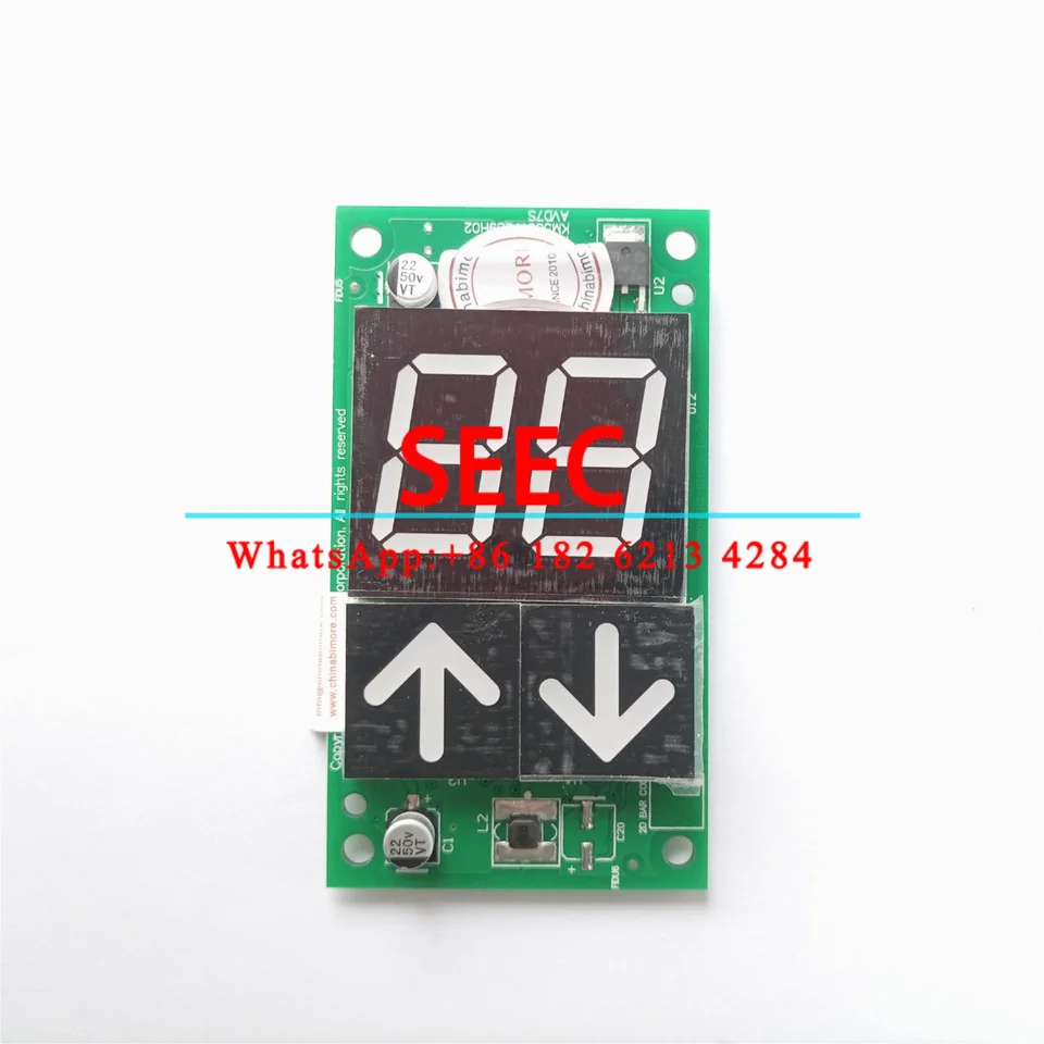 SEEC Elevator PCB LOP Display Panel doska KM863190G01 Vertikálny doplnok