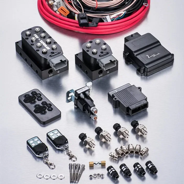 Selektor 5 -Way Digital Gauge Senzor Vozidlo cez distribučné ventily Automobil Suspension Pneumatický vzduchový solenoidový ventil