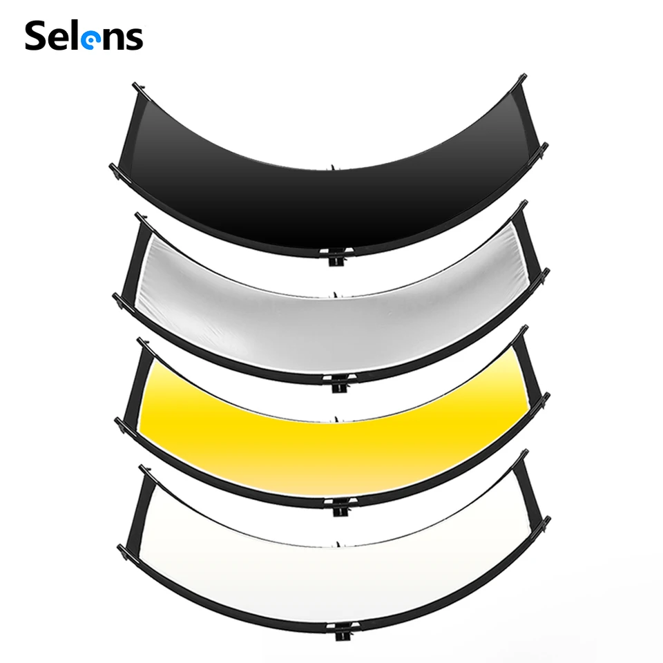 Selens U-Type Reflector s reflexom Colpsabid Fotografie Svetelná reflexná obrazovka pre štúdio Multiboto Disc Disfuers Acessory Accessory