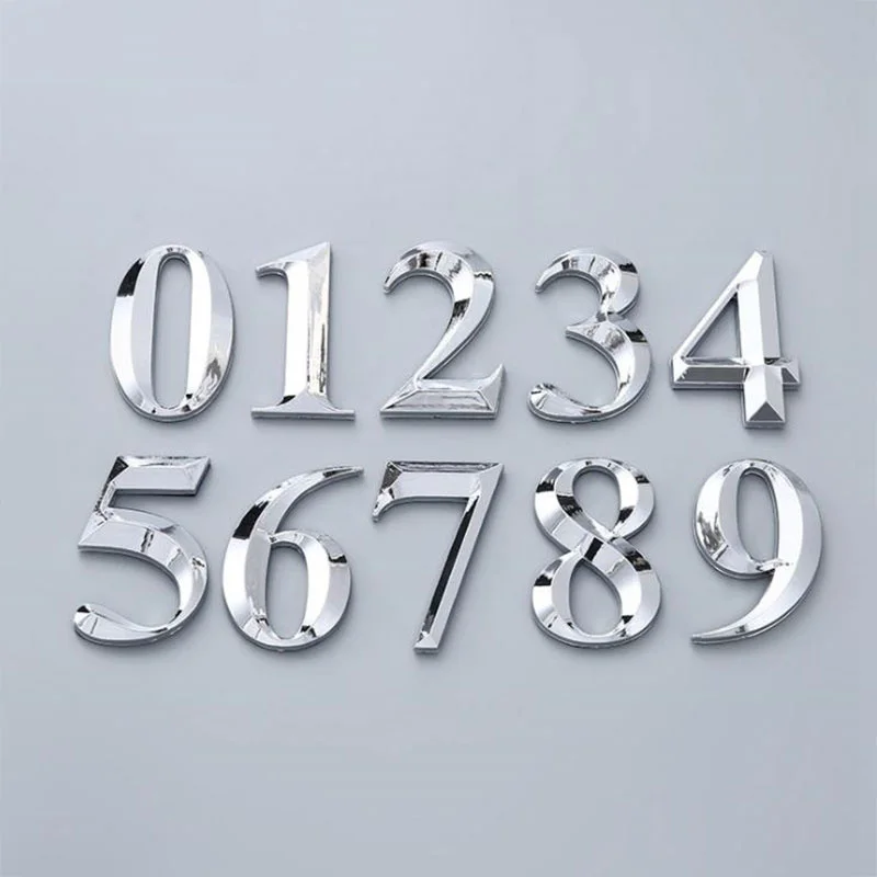 Self Adhesive Dvere Number Sign House číslo číslica Apartment Apartment Hotel Office Sticker