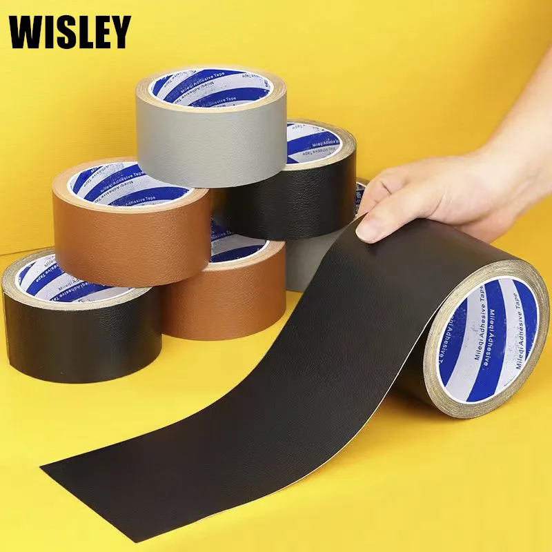 Self Adhesive Leath Opravy páska pre pohovky autosedačky kabelky bundy topánky prvá pomoc kožená záplata DIY čierna