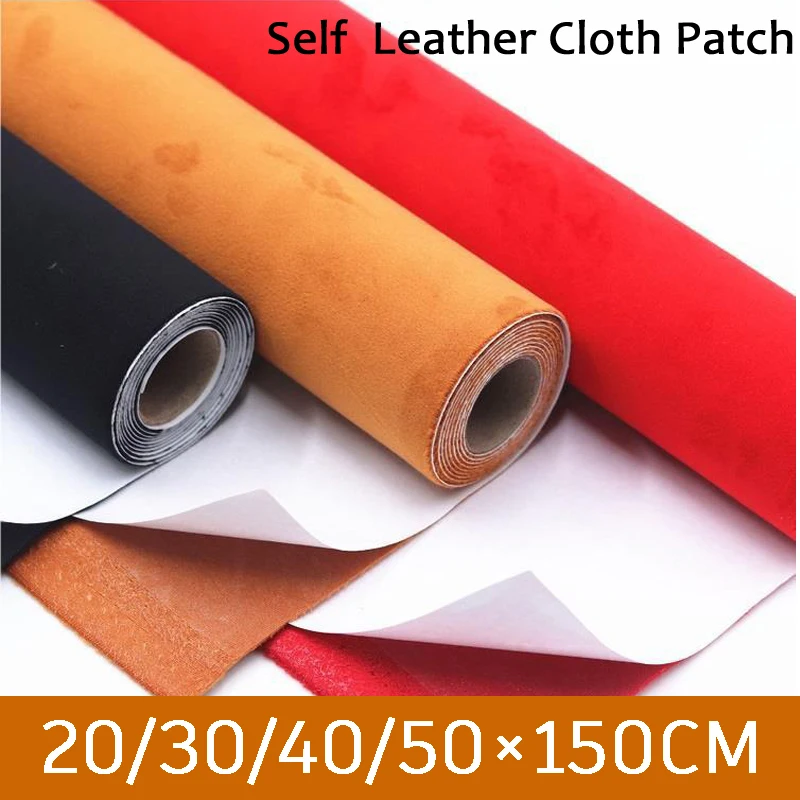 Self Adhesive Suede Tkanina lepkavá alcatara kožená handrička nálepka pre domácich majstrov stoličky na stoličke s taškou topánky