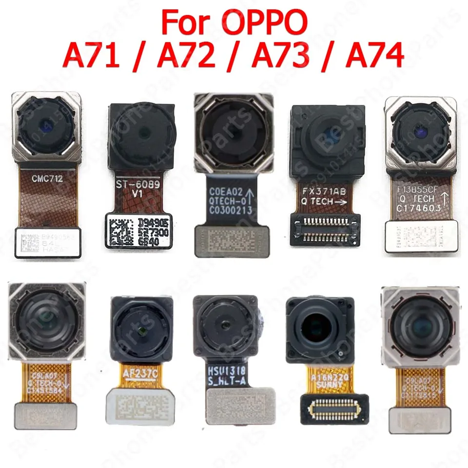 Selfie zadná strana Zadný pohľad predný zadný zadný veľký fotoaparát pre Oppo A71 A72 A73 A74 A74
