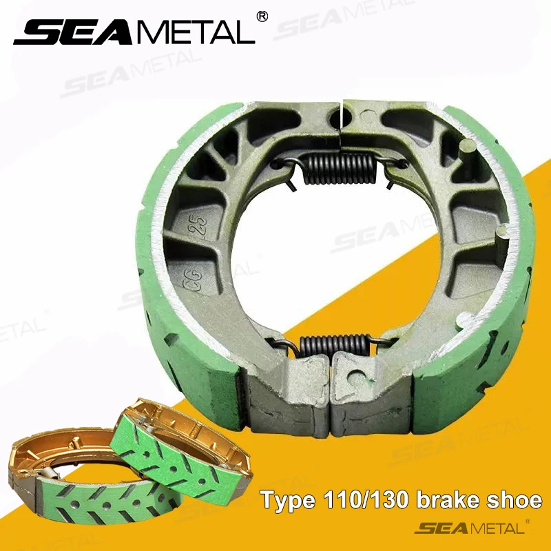 SEMETAL MOTORY CHORMÁ BRZDY PODPORNÉ OBUV PEDAL DRUM BRZDE BLOAD TOPE 110 BRZDA PODLAHA CG125 MOTORYCLE TRESKY 130 GS125 Príslušenstvo