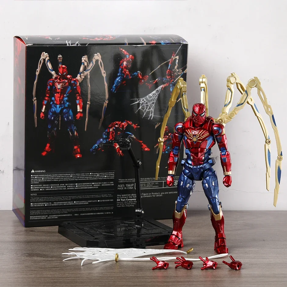 Sentinel Fighting Armour Iron Spiderman Zbierka Akčná postava PVC Model Figurals