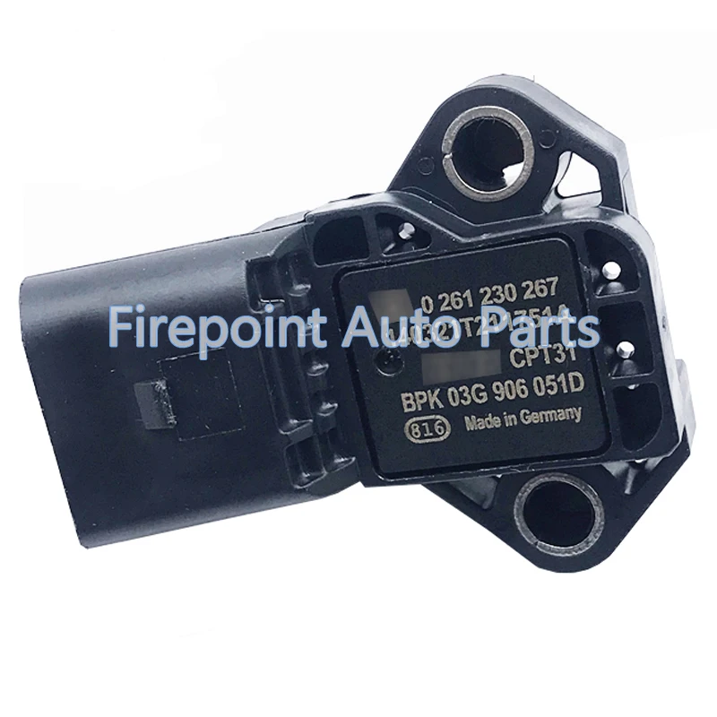 Senzor tlaku snímača mapy 03g 906 051d 03G906051D pre Audi VW sedadlo Jetta Skooda OEM# 0261230267