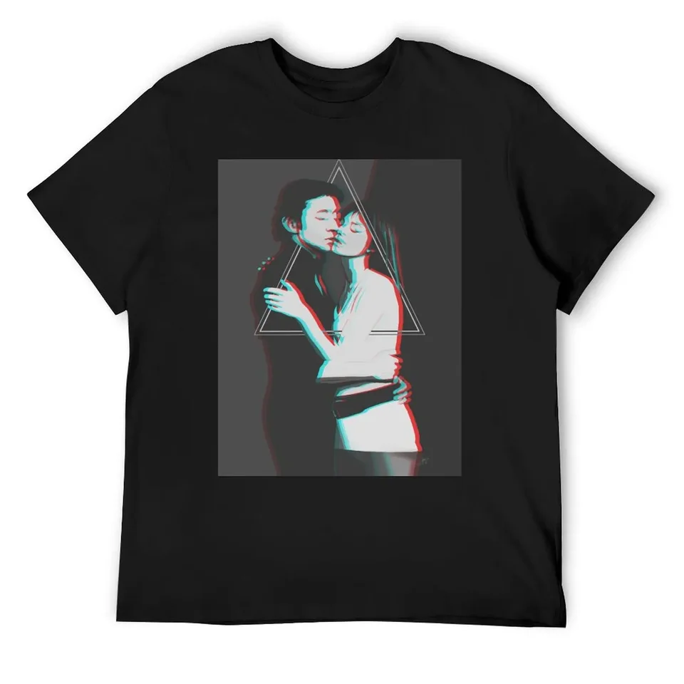 Serge Gainsbourg _amp_ Jane Birkin Mininalmalizmus aktívne tričko Vintage anime košeľa plus topy veľkosti Vintage T tričko muži