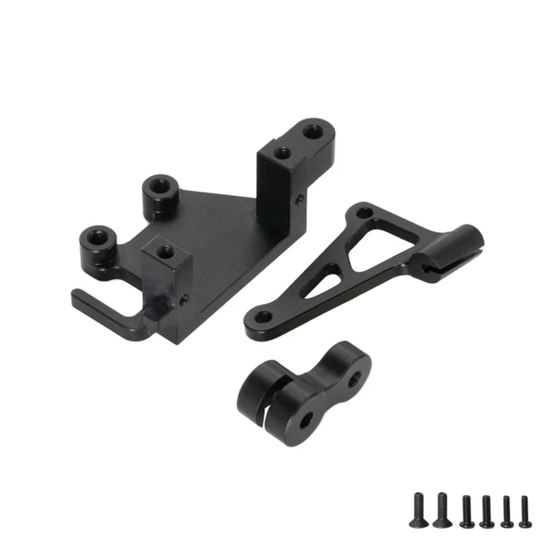 Servos Servos Mount Servo Bracket Los261013 pre motocykel Losi 1/4 promócie-mx Los06000 Los06002 Black odolný