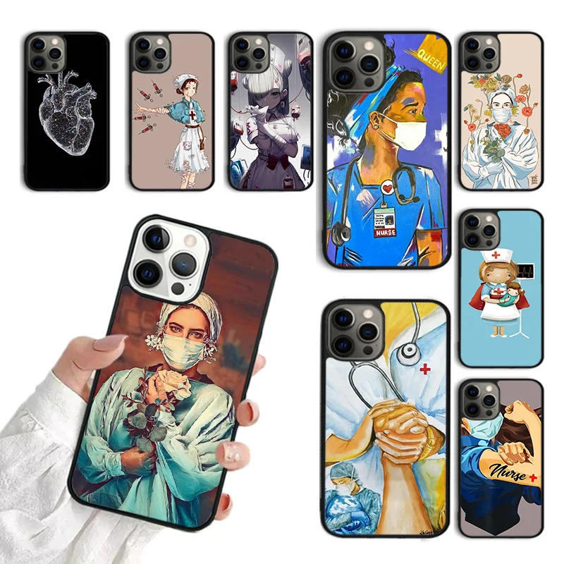 Sestra Medical Medicine Pase pre iPhone 15 16 SE2020 13 14 Pro Max 11 12 14 Pro Max 8 7 Plus 13 12 12 Mini Cover Fundas