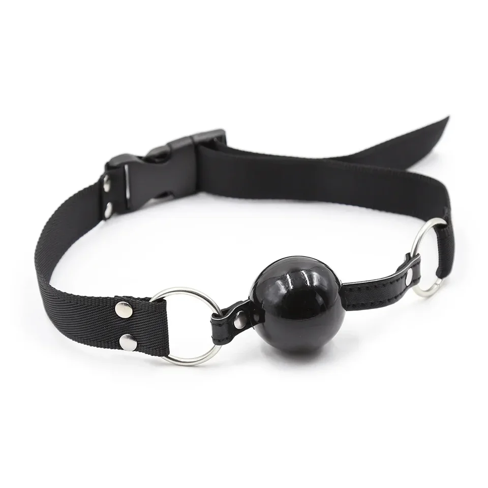 Sex Products Otváranie úst gag sexy orálna fixácia plnené otrokové fetišové nástroje pre dospelých kožené roubíky erotické hry Sex hračky pre páry