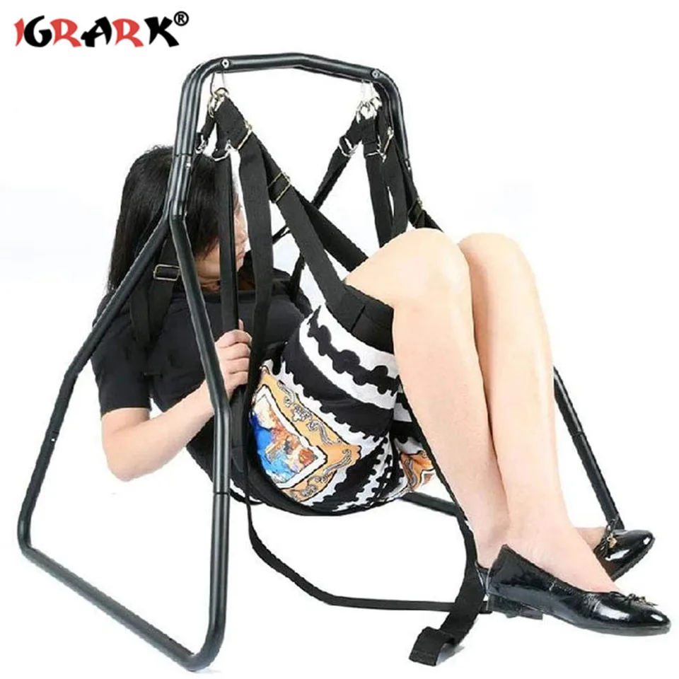Sex Swing Indoor Furniture Stolička Kovový rámec stojan SLING Sex
