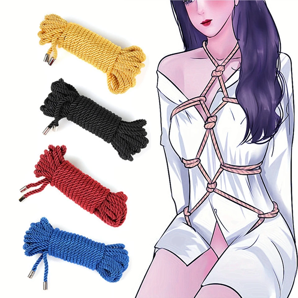 Sexuálna hra Shibari Bondage lano zadržiavacie lano sexuálne hračky pre páry Sm lapy