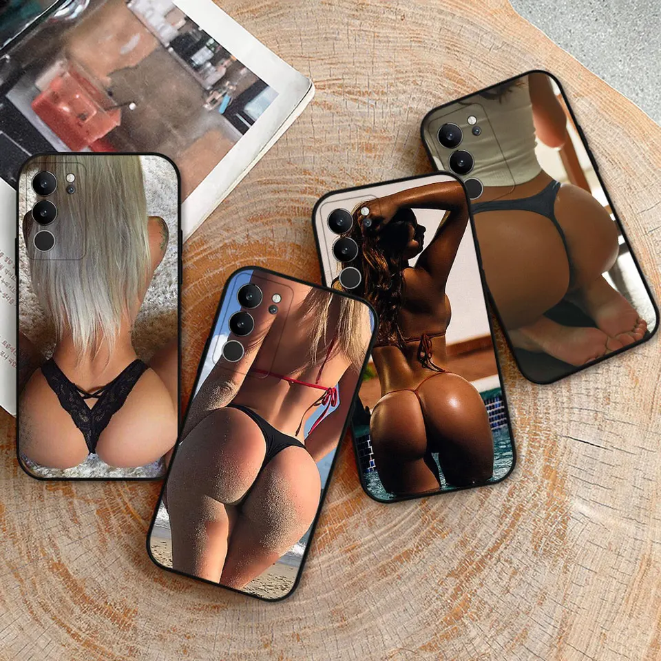 Sexy Ahot Ass Bikini Girl Lady Case pre vivo V30 V29 V29E V27 V27E V25 V23 V23E V21 V21E V20 V20SE V17 V15 V11 V11 V11i 5G Pro Cover