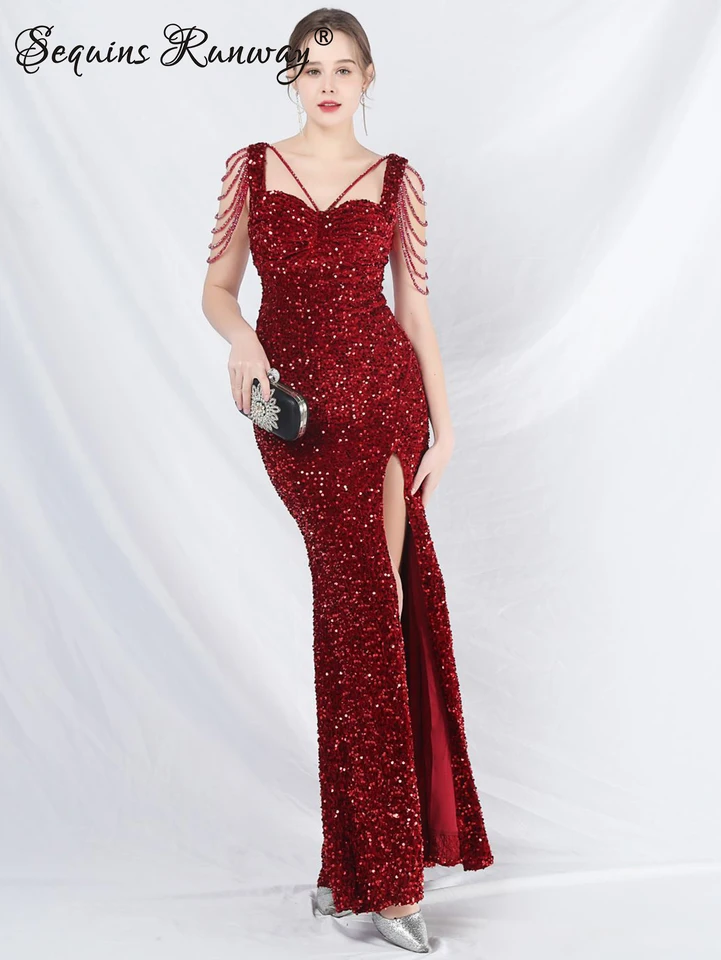 Sexy backless čierna ružová maxi flitry letné šaty Ženy Elegantné narodeninové oslavy dlhé šaty luxusné plesové šaty Vestidos