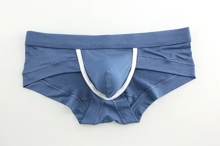 Sexy bavlnené pánske boxerky Blixery spodná bielizeň zložité pohodlné vytrasenie vrecka Nízky pás spodky Men nohavičky Calzoncillos hombre