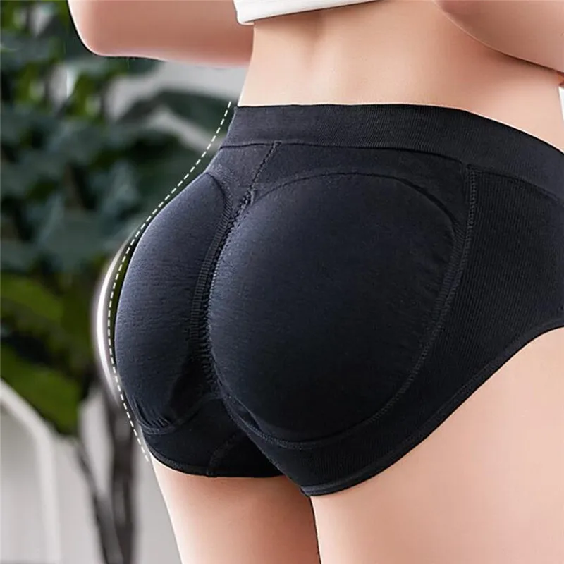 Sexy polstrované nohavičky Prieštrové spodné nohavičky zadok push Up spodné prádlo Dámske spodné prádlo Kvalitné briefky zadku