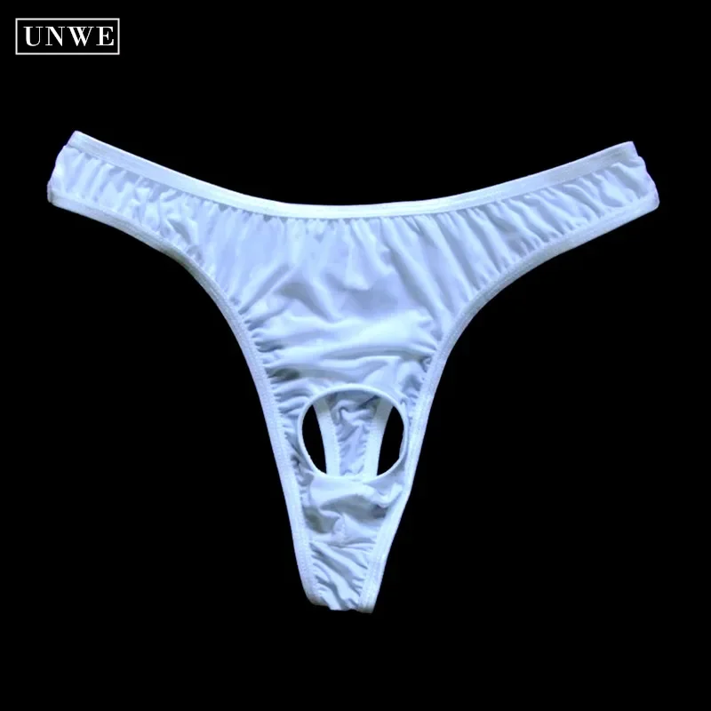 Sexy spodná bielizeň muži diera otvorené puzdro Homme mužské tangé spodky muži Calzoncillo hombre priedušné nohavičky