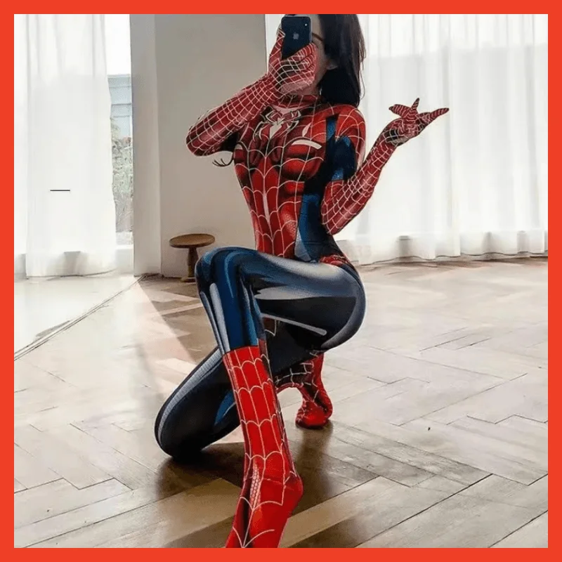 Sexy čierna mačka superhrdina Cosplay kostým pre pavúky halloween kostým vianočné tesné 3D tlač Jumpit Bodysuit Gift