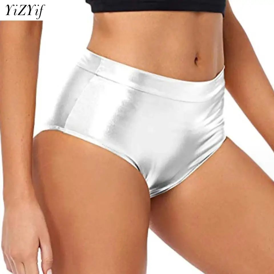Sexy ženy kovové korisť šortky nohavičky Horúce nohavice pre nadšenú tanečnú hudbu festival karnevalová strana Bottoms Club stĺp Dancing Wear