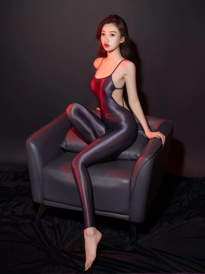 Sexy ženy číry vidíte cez nízku reznú kombinézu bez spätného obväzu BodySuit Elastic Elastic Elastic Hollow Out Yoga Panelings