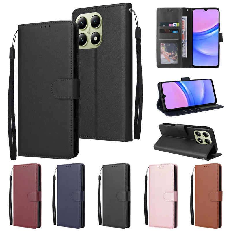 SFOR Xiaomi 14t Pro Leather Case On pre Coque Xiomi 14T Xiaomi14t Pro 14tpro Cover Classic Style Flip Wallet Phone Case Fundas