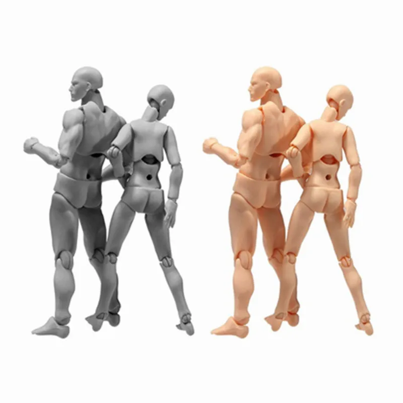 SH.Figuarts Body Kun Body Chan PVC Action Figula Model Anime Archetyp ferit Figma Figma Figma Movely Miniatures Hray Doll pre zbera