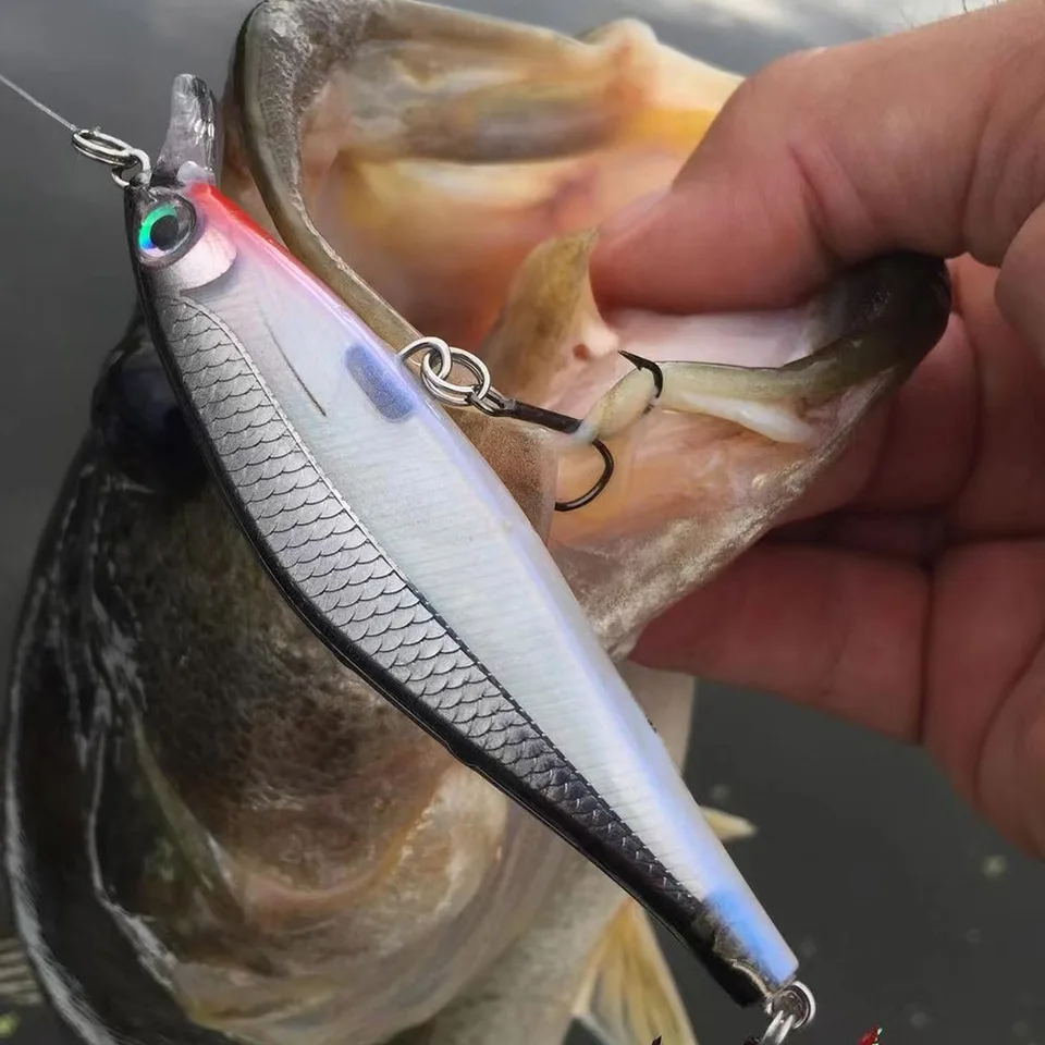 Shadow Jercbait walleye Lure 11cm/13g Trolling Wobbler plávajúce crankbait rap rap minnow Pike návnada 1-3M rybárske náradie slanej vody