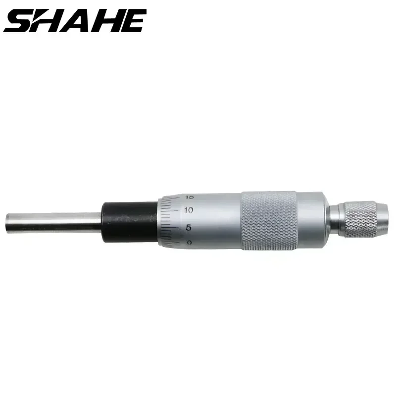 Shahe vysoká kvalita 0-25 mm 0,01 mm mini kovová presná mikrometer s hlavou s knózovým nastavovacím gombom