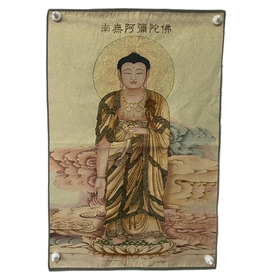 Shakyamuni Buddha Portrét, dekorácia Tangka, závesná maľba