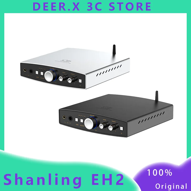 Shanling EH2 Desktop Decoding Decoding Zosilňovač pre slúchadlá integrovaný DSD 24bit R2R DAV Architecture 4.4 Balanced Custom Desktop Decoder