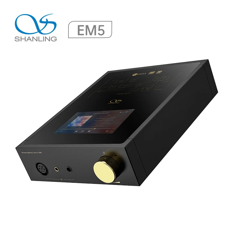 Shanling EM5 Android Desktop Digital Music Player AK4493 Chip MQA Streaming DAC AMP zosilňovač pre slúchadlá PCM384 DSD512