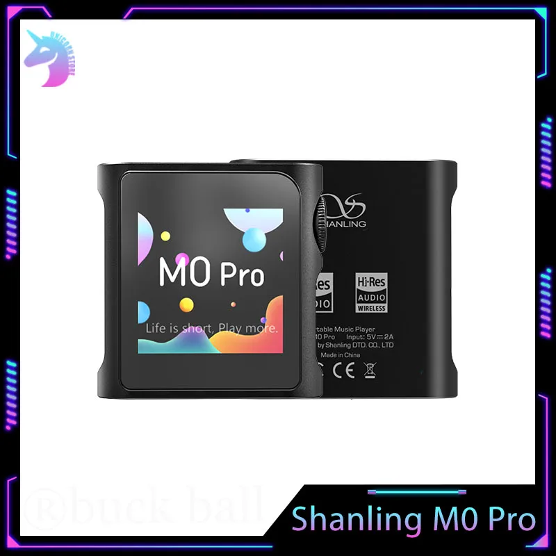 Shanling M0 Pro Hudobný prehrávač Hi-Res Audio Hifi Bluetooth MP3 Player Dual LDAC APTX ES9219C PCM384 DAP DAC pre audiofilový vlastný