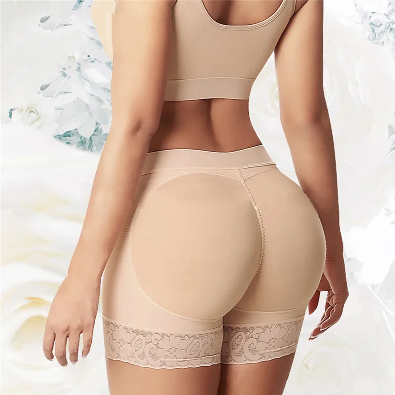 Shapewear Miracle Body Shaper a Buttock Enhancer Falošný zadok Čalbané nohavičky Hip Sculpt Sculp a posilňovanie šnurovania hore