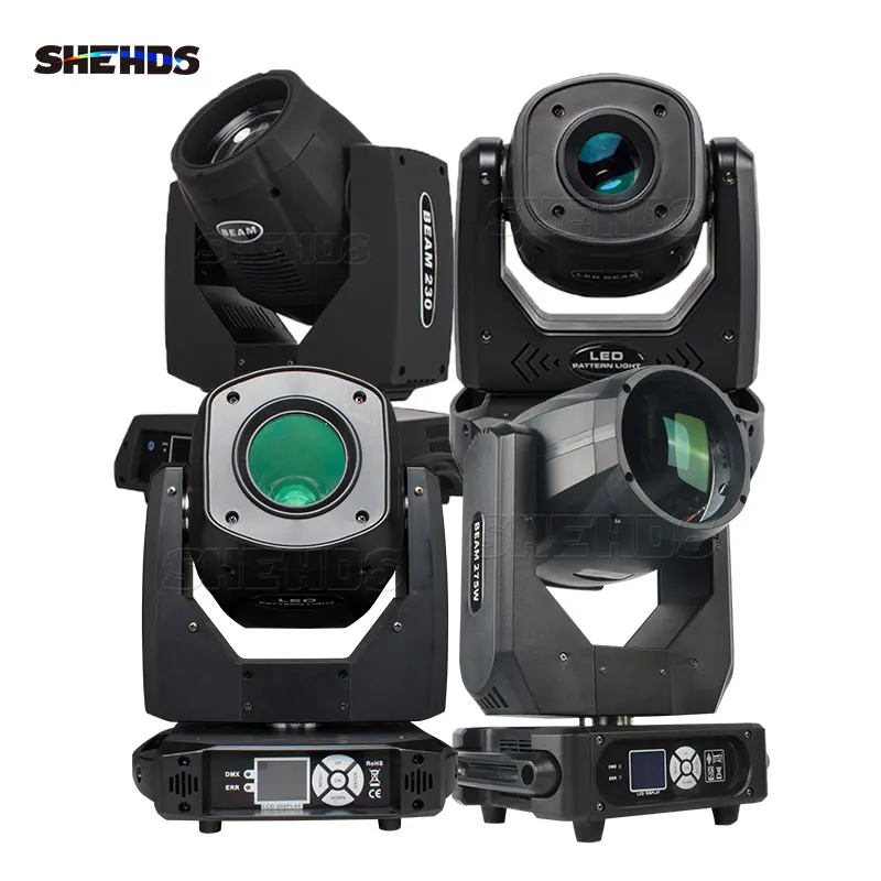 Shehds 275W 10R/230W 7R lúč osvetlenie 100 W/160 W/230W LED škvrna Movie hlava Lighting pre DJ Disco Svadobná strana Spotlight Spotlight