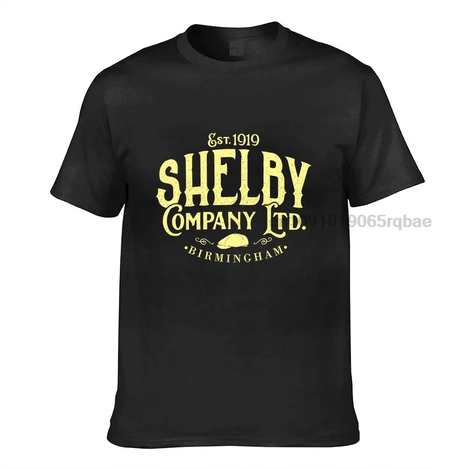 Shelby Company Logo Peaky Blinds Pánske vtipné perfektné darček Prispôsobené tričko mikina s dlhým rukávom Bella Canvas