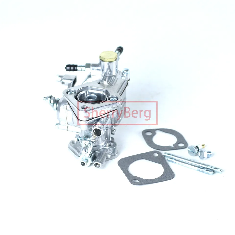 Sherryberg Carburetor Carb pre Fiat 500 126 Rep for Weber Typ 28 IMB 5/250 652CC 4381128 126p 28imd 5/250 Classic Carby Chrome