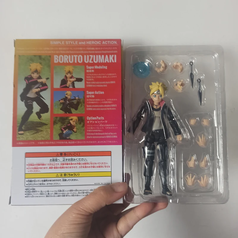 Shfiguarts Naruto Boruto Uzumaki akčná anime postava Naruto Ďalšie generácie Uzumaki boruto figure shf modelové darčeky hračky Doll Doll Doll
