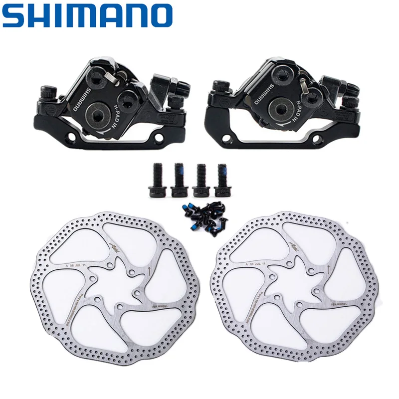 Shimano BR-M375 TX805 Mechanické disky brzdové strmene pre Acera Alivio Deore so živici