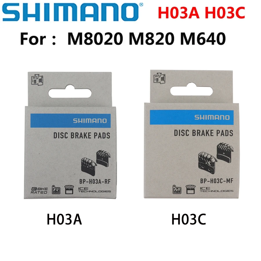 Shimano Deore XT Saint Zee Deore H03A H03C Cooling Fin Ice Tech Brzdenie Pad Mountain M8020 M820 M640 BRZDA