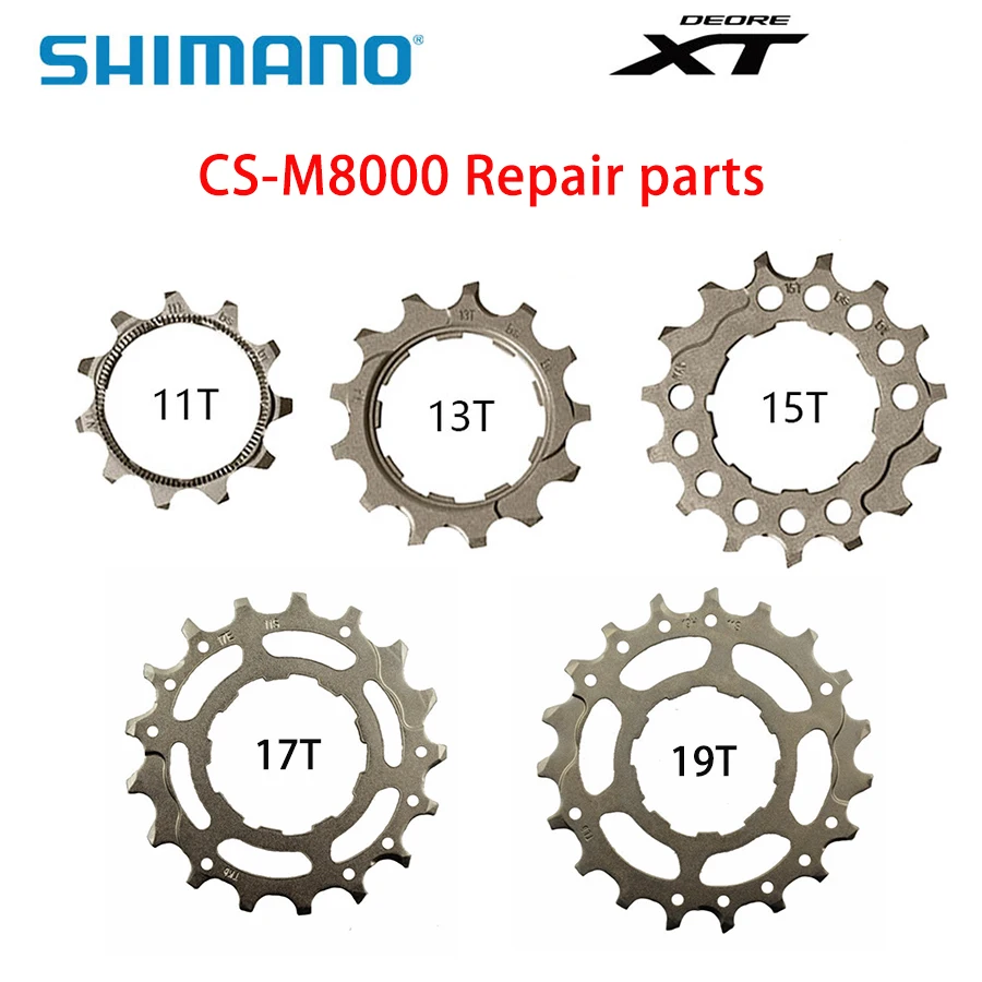 Shimano M7000 M8000 M9000 11V Cassette Originálne opravy Japonsko Opravy Singel Piece 11T 13T 15T 17T 19T HG700 HG800