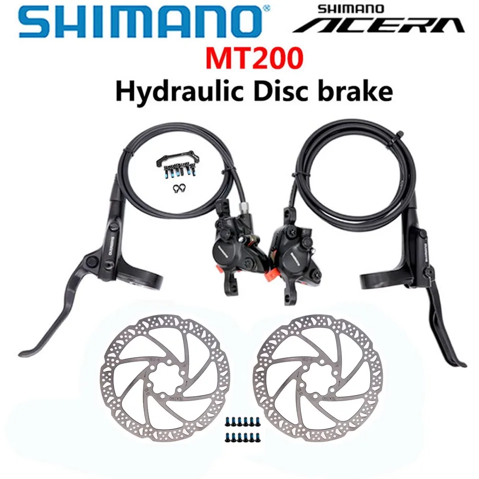 Shimano MT200 MTB Mountain Bike Hydraulic Disc Brzdí súprava Zahrnutá post