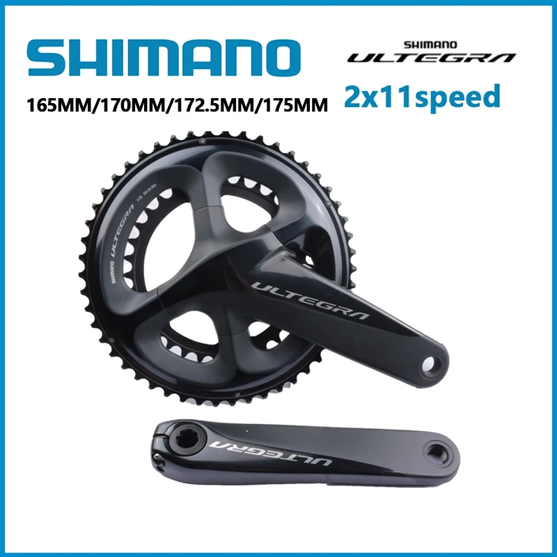 Shimano Ultegra R8000 Crankset 170 mm 172,5 mm 175 mm 50-34t 52-36T 53-39T reťazca 2x11s kľuka pre kľuky na bicykli Road Bicykle