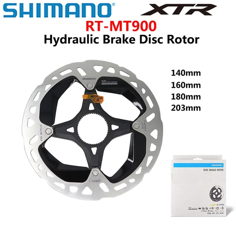 Shimano XTR MT900 Hydraulická brzdová rotorová rotorová zámok 140/160/180/203 mm rotor bicykla bicykla bicykla