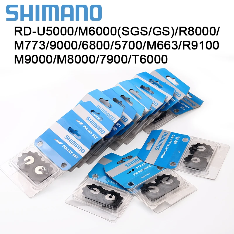 Shimano Zadná prehadzovacia kladka Set Jockey Wheel 4700 5800 6800 R8000 M4000 M6000 M7000 M8000 6700 Deore XT SLX Ultegra 105