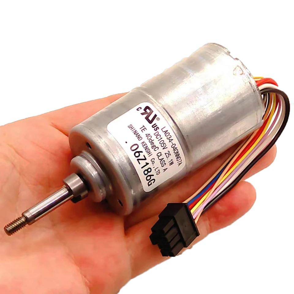 Shinano LA034-040NN07A BLDC MOTOR DC105V 25W Brushless Motor 3-Phase 8-Wire s halou vhodnou pre ventilátor Dyson BLADEles