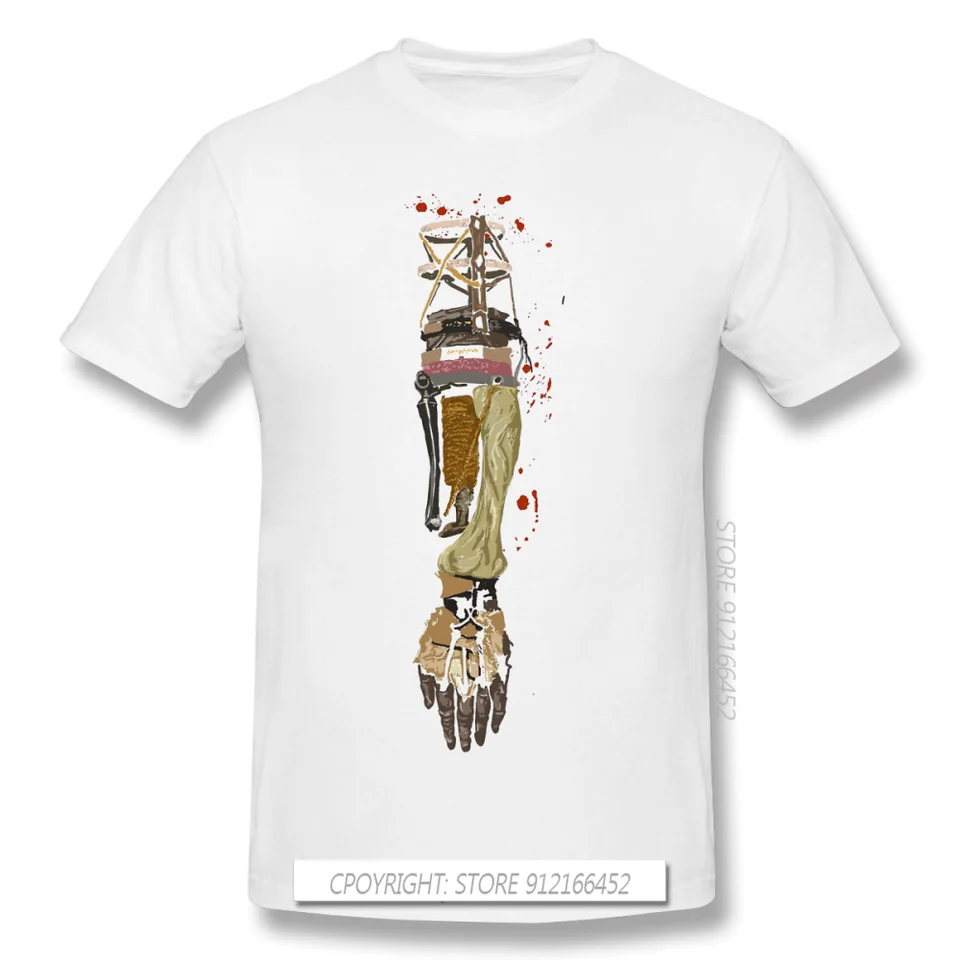 Shinobi Protetic Print 100% bavlna vtipné tričká Sekiro Shadows zomie